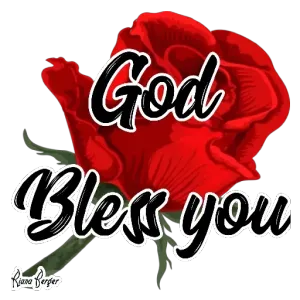 God Bless you Riana Berger - getsticker.com