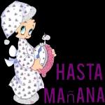 hasta mañana