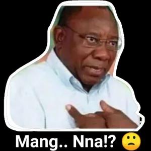 Mang.. Nna!? 😔 - getsticker.com