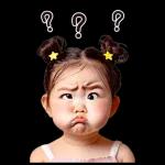 Chubby Funny face girl