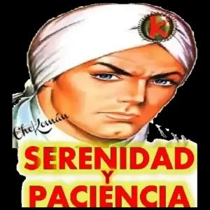 SERENIDAD Y PACIENCIA - getsticker.com