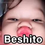 aqui estoy mi AMOR ya me afeite