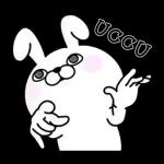 Rabbit100% 有禮貌貼圖