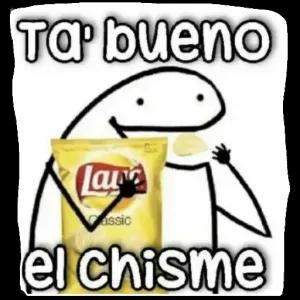 Ta' bueno el chisme - getsticker.com