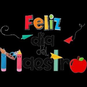 Feliz día del maestro - getsticker.com