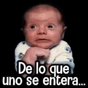 De lo que uno se entera... - getsticker.com