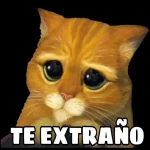 TE EXTRAÑO - getsticker.com