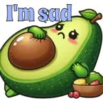 Cute avocado