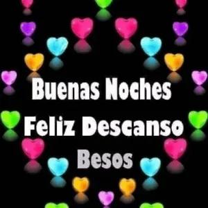 Buenas Noches Fliz Descanso Besos - getsticker.com
