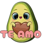 Cute avocado