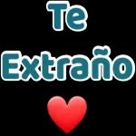 te extraño