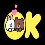 熊大兔兔情侶檔★粉嫩甜蜜