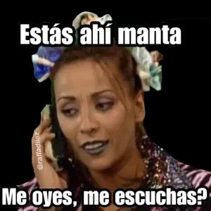 Estás ahí manta @raffadiiaz Me oyes, me escuchas?  - getsticker.com