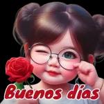 niña pegatinas