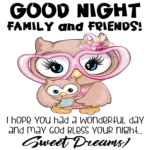 Free Good Night Stickers