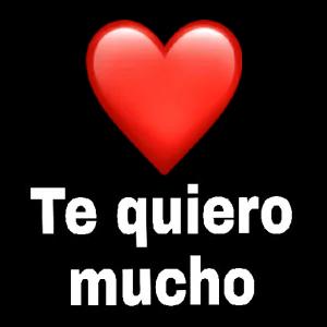 Te quiero mucho - getsticker.com