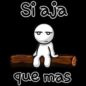 Si aja que mas - getsticker.com