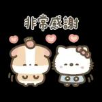 Hello Kitty 50週年 x 天竺鼠布丁 溫暖日常