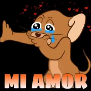 MI AMOR - getsticker.com