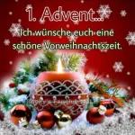 Ich wünsche euch eine schöne Adventszeit.
