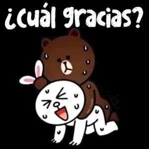 ¿cuál gracias? k 114 STICKERS - getsticker.com