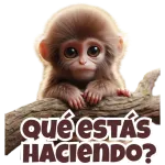 Emoticones de mono