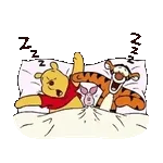 Pegatinas animadas de Winnie Pooh