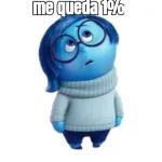 me queda 1%