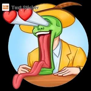 Text Sticker - getsticker.com