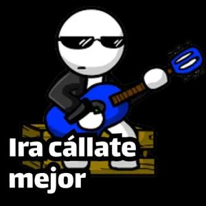 Ira cállate mejor - getsticker.com