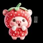 Piggy strawberry