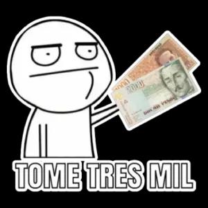 TOME TRES MIL - getsticker.com