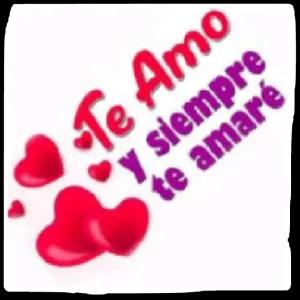 Te Amo y siempre te amare - getsticker.com