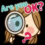 双马尾小女孩文字pack 3