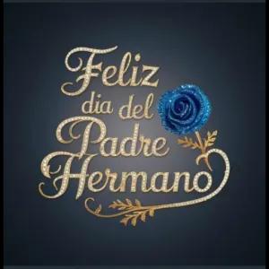 Feliz dia del Padre Hermano - getsticker.com