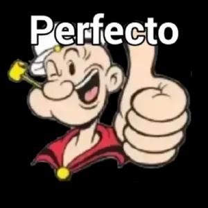 Perfecto - getsticker.com