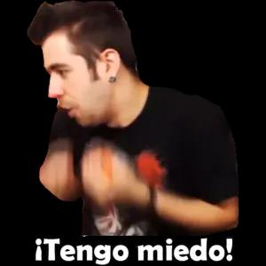 ¡Tengo miedo! - getsticker.com