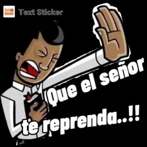 Que el señor te reprenda..!! - getsticker.com