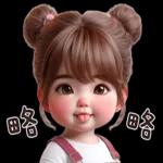 丸子頭妹妹好可愛