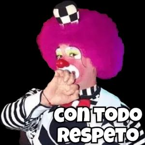 CON TODO RESPETO - getsticker.com