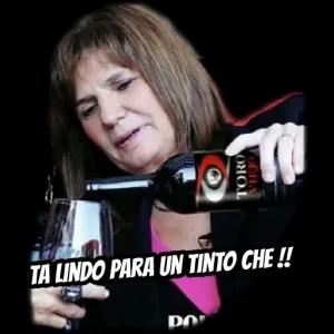 TA LINDO PARA UN TINTO CHE !! - getsticker.com