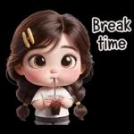 Roger! It's cute girl!