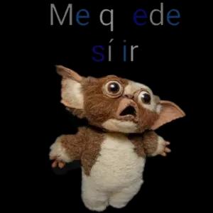 Me quede si ir - getsticker.com