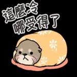 這麼冷哪受得了