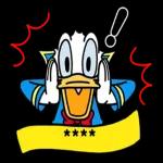 Donald Duck fill in the stickers as you like