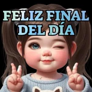FELIZ FINAL DEL DÍA - getsticker.com