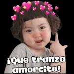 This is a photo of a dog pointing its finger.