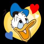 唐老鴨＆黛絲 情侶貼圖 2