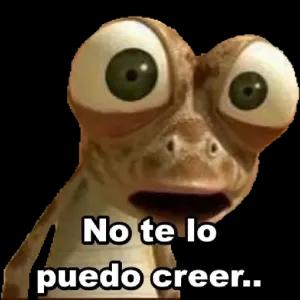 No te lo puedo creer.. - getsticker.com