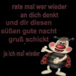 Gute Nacht und schlaf schön! 😴